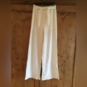 Women’s Aqua Linen Pants Size Small